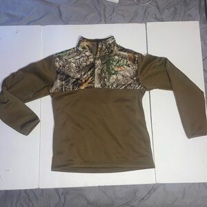 Realtree camo 1/4 zip jacket